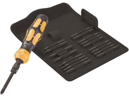 Súprava skrutkovačov KK 900 Sada 1 19-dielna PH/PZD/TX/6-hranná/drážkovaná Viackomponentná rukoväť (Farba 19 dielov PH/PZD/TX/6-hrana/drážka, Veľkosť Viackomponentná rukoväť)