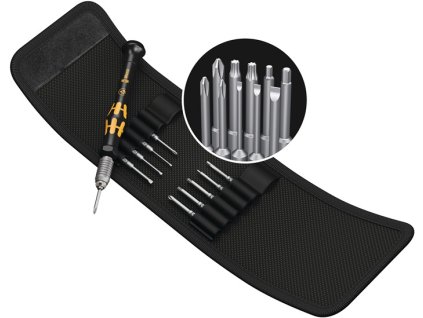 Súprava skrutkovačov pre presnú mechaniku KK Micro-Set ESD/11 11 kusov Drážkované/PH/TORX®/6-KT. (Farba 11 kusov, Veľkosť Drážkované/PH/TORX®/6-KT.)