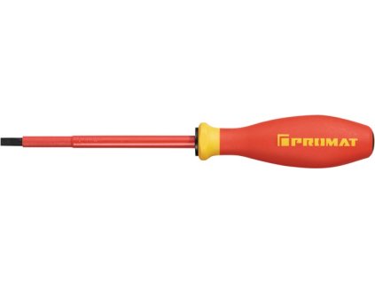 Skrutkovač  Šírka čepele 5,5 mm Dĺžka čepele 125 mm izolovaná VDE (Farba Šírka čepele 5,5 mm, Veľkosť Dĺžka čepele 125 mm VDE izolácia)