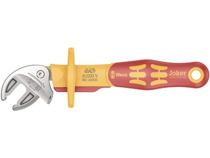 Kľúč s otvoreným koncom 6004 Joker VDE 16 - 19 mm Dĺžka 226 mm (Farba 16 - 19 mm, Veľkosť Dĺžka 226 mm)