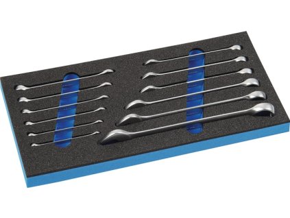 Modul na náradie  12-dielny modul 1/3 Šírky kľúčov 6-22 mm (Farba 12-dielny modul 1/3, Veľkosť Šírka kľúčov 6-22 mm)