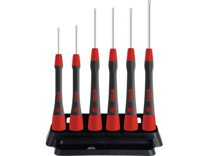 Súprava skrutkovačov pre presnú mechaniku 267 PK 6M01 6-dielna súprava TORX® (Farba 6 kusov, Veľkosť TORX®)