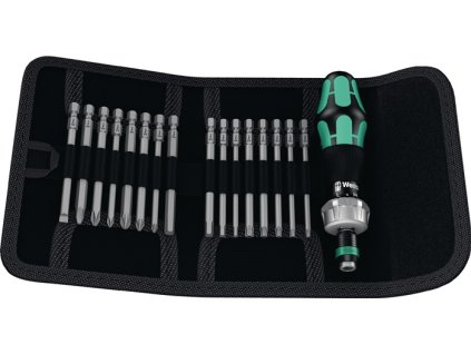 Súprava skrutkovačov KK 60 RA 17-dielna súprava s vymeniteľnými čepeľami (Farba 17-dielny, Veľkosť s vymeniteľnými čepeľami)