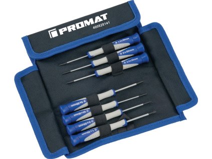 Súprava skrutkovačov pre presnú mechaniku  7 kusov S drážkami / PH (Farba 7 kusov, Veľkosť Drážka / PH)