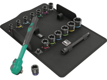 Sada nástrčných kľúčov 8100 SB 12 16 dielov 3/8 ″  (Farba 16 dielov 3/8 ″)