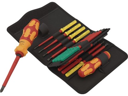 Súprava skrutkovačov Kraftform Compact VDE 17 RA 1 17-dielna súprava Drážka / PH / PZ / PZ/S / Torx (Farba 17-dielny, Veľkosť Drážka / PH / PZ / PZ/S / Torx)