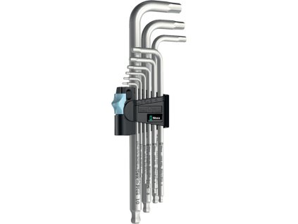 Sada ofsetových skrutkovačov 3950 PKL/9 9-dielny plastový držiak SW 1,5 - 10 mm (Farba 9-dielny plastový držiak, Veľkosť SW 1,5 - 10 mm)