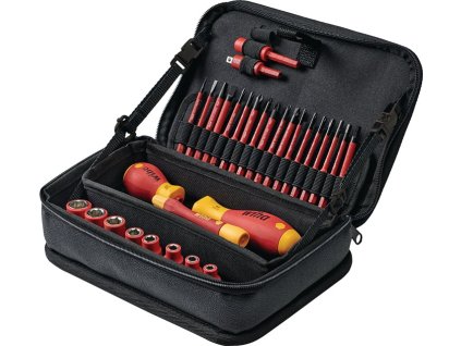 Súprava skrutkovačov SlimVario® elektrický 31-dielny s vymeniteľnými čepeľami VDE izolované (Farba 31-dielny, Veľkosť s vymeniteľnými čepeľami VDE izolované)