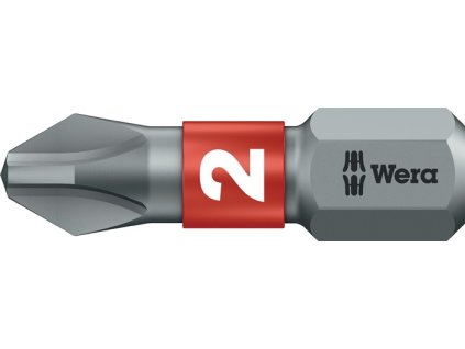 Bit 851/1 BTZ 1/4 ″ PH 3 Dĺžka 25 mm BiTorsion, tvrdý (Farba 1/4" PH 3 Dĺžka 25 mm, Veľkosť BiTorsion, tvrdý)