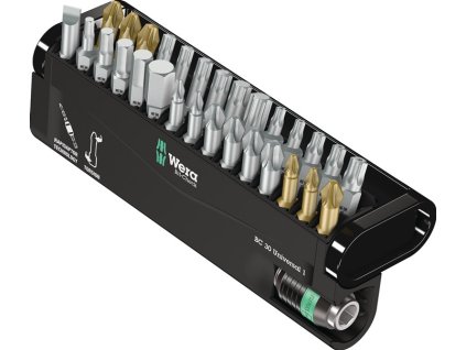 Sortiment bitov Bit-Check 30 univerzálny 1 30-dielny Drážkované/PH/PZD/TX/TX-BO/6Kt. (Farba 30 dielov, Veľkosť Drážkované/PH/PZD/TX/TX-BO/6Kt.)