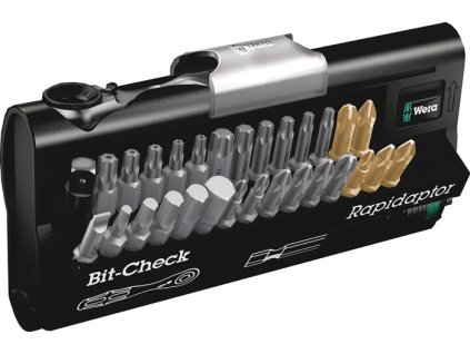 Sortiment bitov BC 30 Zyklop Mini 1 30-dielny PH/PZD/T/drážkovaná/6KT/bitová račňa (Farba 30 dielov, Veľkosť PH/PZD/T/drážkovaná/6KT/bitová račňa)