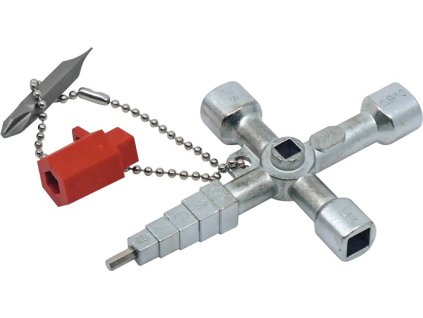 Kľúč na spínaciu skrinku 820 M03 13 funkcií s bitovým adaptérom (Farba 13 funkcií, Veľkosť s adaptérom na bity)