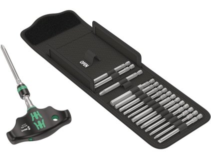 Sortiment bitov KK 400 RA sada 1 17-dielna súprava PH/PZD/TX/6-hranná/drážkovaná (Farba 17-dielny, Veľkosť PH/PZD/TX/6-hranná/drážkovaná)