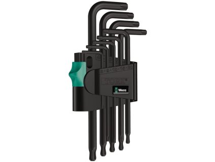 Sada kombinovaných kľúčov 967/9 TX 1 9-dielna súprava T8 - T40 s guľovou hlavou (Farba 9-dielny T8 - T40, Veľkosť s guľovou hlavou)