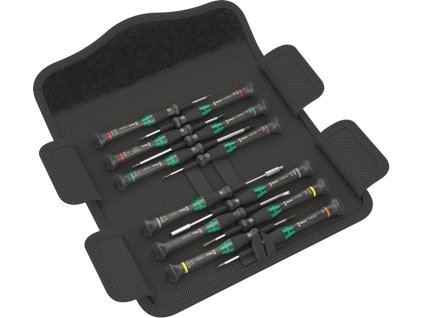Sada skrutkovačov Kraftform Micro 12 Electronics 1 12-dielna súprava Drážka (Farba 12 dielov, Veľkosť Drážkované)