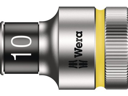 Vložka nástrčného kľúča 8790 HMC HF 1/2 ″ šesťhran Šírka cez ploché drážky 10 mm (Farba 1/2 ″ šesťhran, Veľkosť Šírka cez ploché drážky 10 mm)