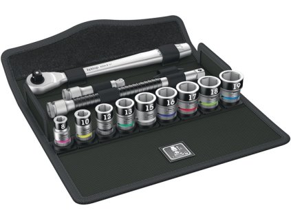 Sada nástrčných kľúčov 8100 SB HF 1 13-dielne štvorhranné nástrčné hlavice, 3/8 ″ Textilný box (Farba 13-dielna štvorhranná objímka, 3/8 ″, Veľkosť Textilný box)