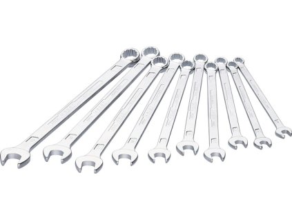 Sada kombinovaných kľúčov 600LG/10 10-dielny kľúč so šírkou 10-19 mm Forma A CV oceľ (Farba 10-dielny kľúč šírka 10-19 mm, Veľkosť Tvar A CV oceľ)