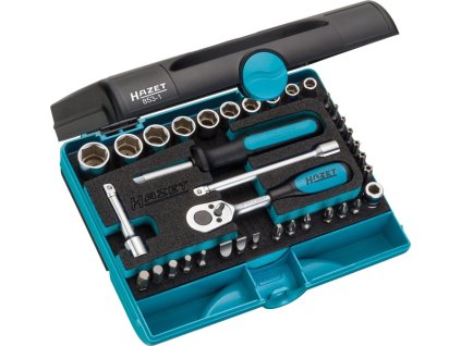 Sada nástrčných kľúčov 853-1 36 kusov 1/4″ Šírka cez rovinu 5,5-14 mm (Farba 36 dielov 1/4 ″, Veľkosť Šírka v rovinách 5,5-14 mm)