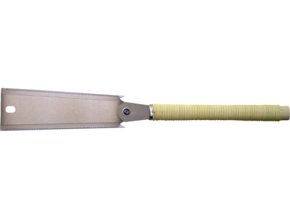 Japonská píla/píla s jemným rozstupom Ryoba Dĺžka čepele 250 mm Celková dĺžka 600 mm Baštová rukoväť (Farba dĺžka čepele 250 mm celková dĺžka 600 mm, Veľkosť Baštová rukoväť)