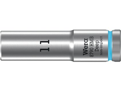 Vložka nástrčného kľúča 8790 HMB Deep 3/8 ″ vonkajší šesťhran Šírka naprieč plochami 11 mm (Farba 3/8 ″ vonkajší šesťhran, Veľkosť Šírka cez ploché časti 11 mm)