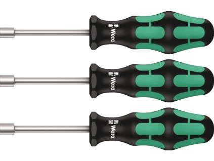 Sada šesťhranných kľúčov 395 HO 3-dielna 2-komponentná rukoväť (Farba 3-dielna, Veľkosť Dvojzložková rukoväť)