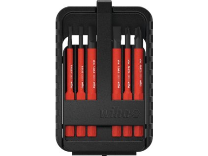 Sada vymeniteľných nožov SlimBit elektrický 6-dielny Drážkované/PH/PZD/(+/- SL/PZD)Torx® (Farba 6 kusov, Veľkosť Drážkované/PH/PZD/(+/- SL/PZD)Torx®)