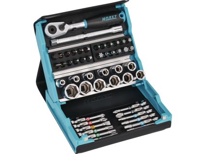 Súprava nástrčných kľúčov a bitov SmartCase 2200SC-2 50-dielny 6dielny/ drážkovaný/PH/PZ/TX (Farba 50 kusov, Veľkosť 6-dielna/drážkovaná/PH/PZ/TX)