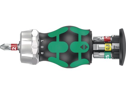 Zásobníkový držiak bitov KK Zásobník s päticou RA 1 6-dielny Drážkovaný/PH/TORX® (Farba 6 kusov, Veľkosť Drážkované/PH/TORX®)