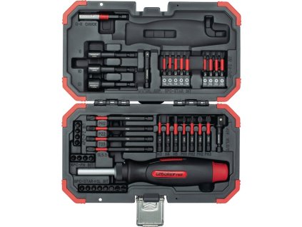 Sortiment bitov R33003043 43 dielov PH/PZD/TX/drážkované (Farba 43-dielny, Veľkosť PH/PZD/TX/drážka)