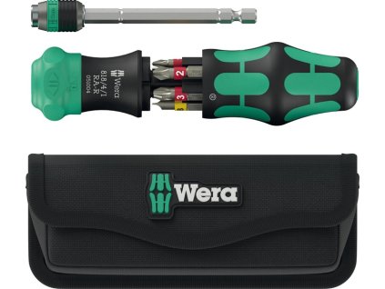 Držiak zásobníkových bitov WERA 05051515001 6-dielny (Farba 6 kusov, Veľkosť s vreckom)