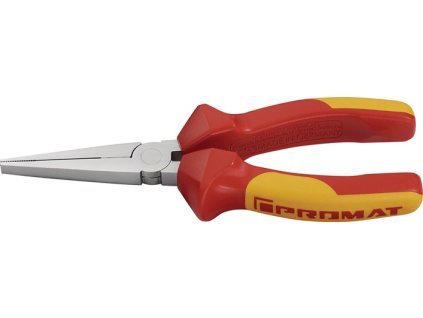 Dlhé kliešte  celková dĺžka 160 mm Kliešte chrómované dlhé, ploché (Farba Celková dĺžka 160 mm, Veľkosť Chrómované kliešte dlhé, ploché)