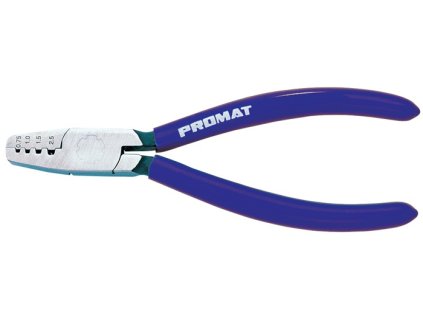 Kliešte na koncovky drôtu  Celková dĺžka 180 mm 0,25 - 16,0 (AWG 23 - 5) mm² leštený (Farba Celková dĺžka 180 mm, Veľkosť 0,25 - 16,0 (AWG 23 - 5) mm² leštený)