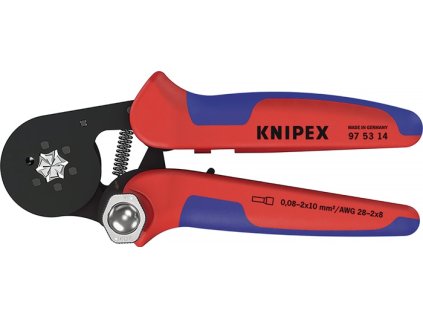 Kliešte na koncovky drôtu  Celková dĺžka 180 mm 0,08 - 16 (AWG 28 - 6) mm² (Farba Celková dĺžka 180 mm, Veľkosť 0,08 - 16 (AWG 28 - 6) mm²)