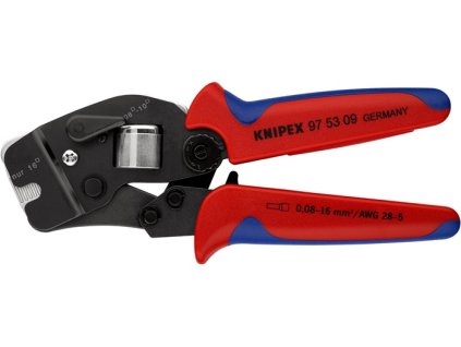 Krimpovacie kliešte  Celková dĺžka 190 mm 0,08 - 10,0 + 16 (AWG 28-5 ) mm² (Farba Celková dĺžka 190 mm, Veľkosť 0,08 - 10,0 + 16 (AWG 28-5 ) mm²)