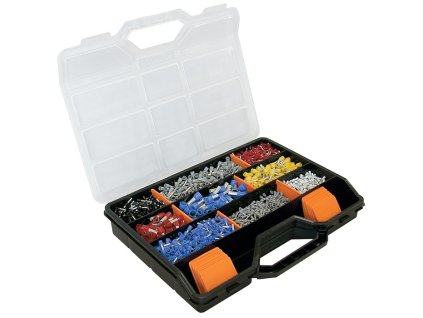 Sortiment koncoviek drôtu  2200 kusov 0,5 - 16 mm²  (Farba 2200 kusov 0,5 - 16 mm²)