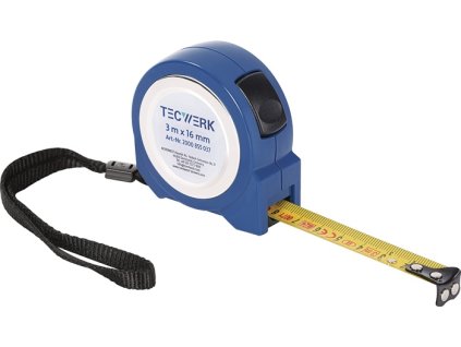 Vreckový rolovací meter TECWERK dĺžka 8 m šírka 25 mm mm/cm (Farba Dĺžka 8 m Šírka 25 mm mm/cm, Veľkosť Dĺžka 8 m Šírka 25 mm mm/cm   Dĺžka 8 m Šírka 25 mm mm/cm)