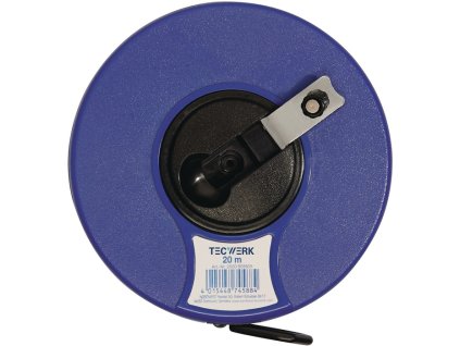 Pásmo meracie uzatvorené  Dĺžka 30 m Šírka pásky 13 mm 2 mm/cm EG II (Farba Dĺžka 30 m Šírka 13 mm, Veľkosť Dĺžka 30 m Šírka 13 mm ABS nylonové vlákno  Dĺžka 30 m Šírka 13 mm ABS nylonové vlákno)