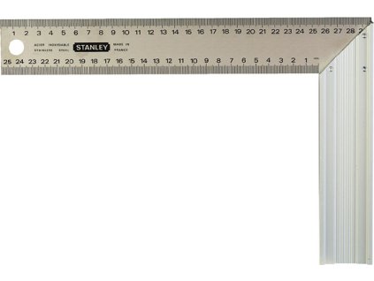 Stolársky štvorhran  Dĺžka ramena 300 mm so skosením (Farba Dĺžka nohy 300 mm, Veľkosť Dĺžka nohy 300 mm Krátka noha 200 mm  Dĺžka nohy 300 mm Krátka noha 200 mm)