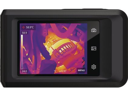 Termokamera TV 296 3,5″ farebný displej 256 x 192 pixelov - 20 až +400 °C (Farba 3,5″ farebný displej, Veľkosť TV 296 3,5″ farebný displej  TV 296 3,5″ farebný displej)