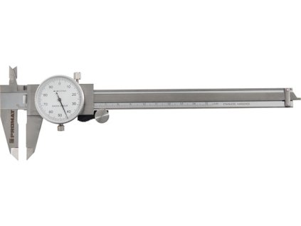 Posuvné meradlo analógové DIN 862 150 mm  (Farba 150 mm, Veľkosť DIN 862 150 mm 1 otočenie ukazovateľa o 1 mm DIN 862 150 mm 1 otočenie ukazovateľa o 1 mm)