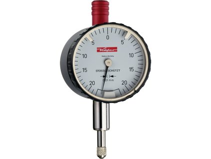 Bezpečnostné číselníkové meradlo DIN 878 SI-45 0,4 mm odčítanie 0,01 mm s ochranou proti nárazom (Farba 0,4 mm Odčítanie 0,01 mm, Veľkosť DIN 878 SI-45 0,4 mm Odčítanie 0,01 mm  DIN 878 SI-45 0,4 mm Odčítanie 0,01 mm)