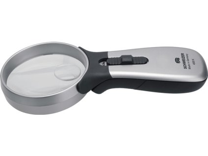 Ručná osvetlená lupa Tech-Line CLASSIC Zväčšenie 2x/4x LED (Farba Zväčšenie 2x/4x, Veľkosť Tech-Line CLASSIC Zväčšenie 2x/4x šošovka-Ø 70/20 mm Tech-Line CLASSIC Zväčšenie 2x/4x šošovka-Ø 70/20 mm)