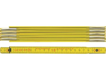 Sekčné pravidlo  Dĺžka 1 m Šírka 16 mm mm/cm EG III (Farba Dĺžka 1 m Šírka 16 mm, Veľkosť Dĺžka 1 m Šírka 16 mm Bukovo žltá  Dĺžka 1 m Šírka 16 mm Bukovo žltá)