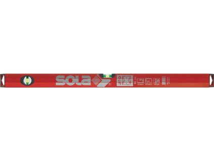Vodováha BIG X 50 cm Hliníková červená (Farba 50 cm hliník, Veľkosť BIG X 50 cm hliník ± 0,5 mm/m BIG X 50 cm hliník ± 0,5 mm/m)