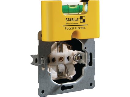 Vodováha Vreckový elektrický 7 cm Plastová žltá (Farba 7 cm, Veľkosť Vreckový elektrický 7 cm ± 1 mm/m s magnetom Vreckový elektrický 7 cm ± 1 mm/m s magnetom)
