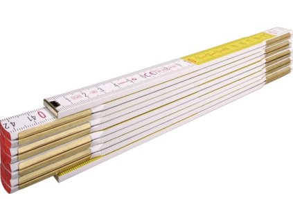 Sekčné pravidlo 617 Dĺžka 2 m Šírka 1,70 cm mm/cm EG III (Farba Dĺžka 2 m Šírka 1,70 cm, Veľkosť 617 Dĺžka 2 m Šírka 1,70 cm Bukové drevo bielo-žlté 617 Dĺžka 2 m Šírka 1,70 cm Bukové drevo bielo-žlté)