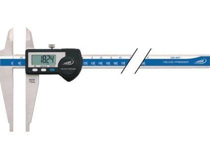 Dielenské meradlo na kalibre DIN 862 DIGI MET® 500 mm digitálny (Farba 500 mm, Veľkosť DIN 862 DIGI MET® 500 mm s hrotmi nožov DIN 862 DIGI MET® 500 mm s hrotmi nožov)
