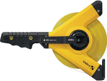 RPásmo meracie s rámom  LBM 1000 STEEL Dĺžka 100 m Šírka pásky 13 mm mm Oceľová páska EG II (Farba Dĺžka 100 m Šírka pásky 13 mm, Veľkosť LBM 1000 OCEL Dĺžka 100 m Šírka pásky 13 mm PC-ABS / TPE LBM 1000 OCEL Dĺžka 100 m Šírka pásky 13 mm PC-ABS / TPE)