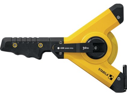 Pásmo meracie s rámom  LBM 1000 STEEL Dĺžka 30 m Šírka pásky 13 mm mm Oceľová páska EG II (Farba Dĺžka 30 m Šírka 13 mm, Veľkosť LBM 1000 OCEL Dĺžka 30 m Šírka 13 mm PC-ABS / TPE LBM 1000 OCEL Dĺžka 30 m Šírka 13 mm PC-ABS / TPE)